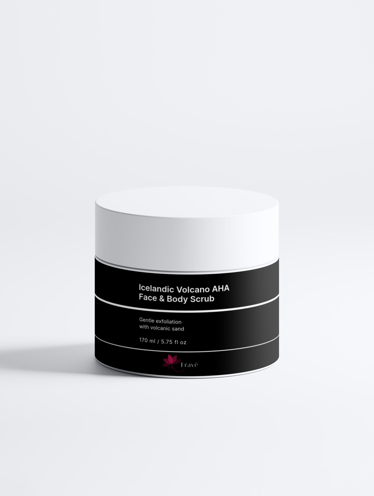 Face and body scrub with AHA and Icelandic volcano 170 ml