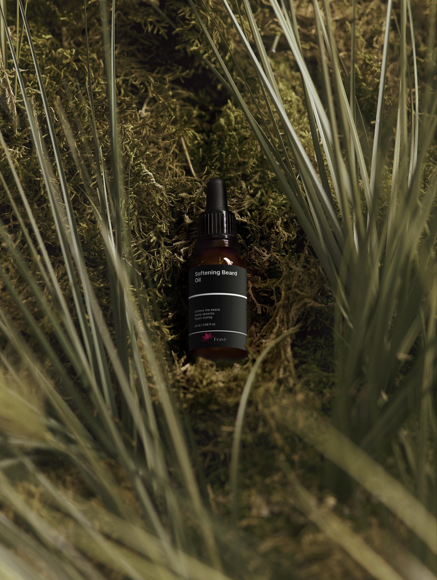 Softening beard oil with cannabidiol 20ml