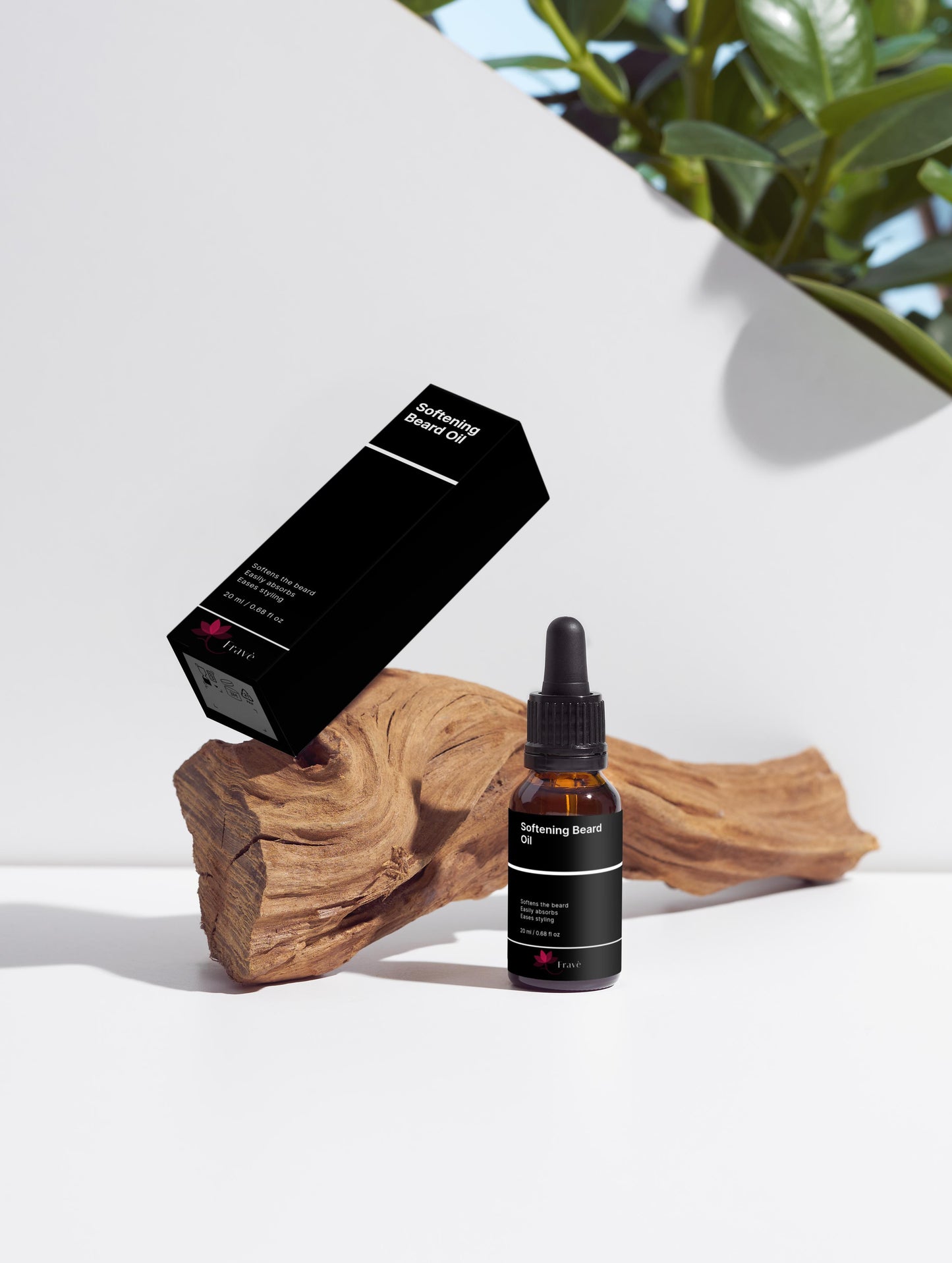 Softening beard oil with cannabidiol 20ml