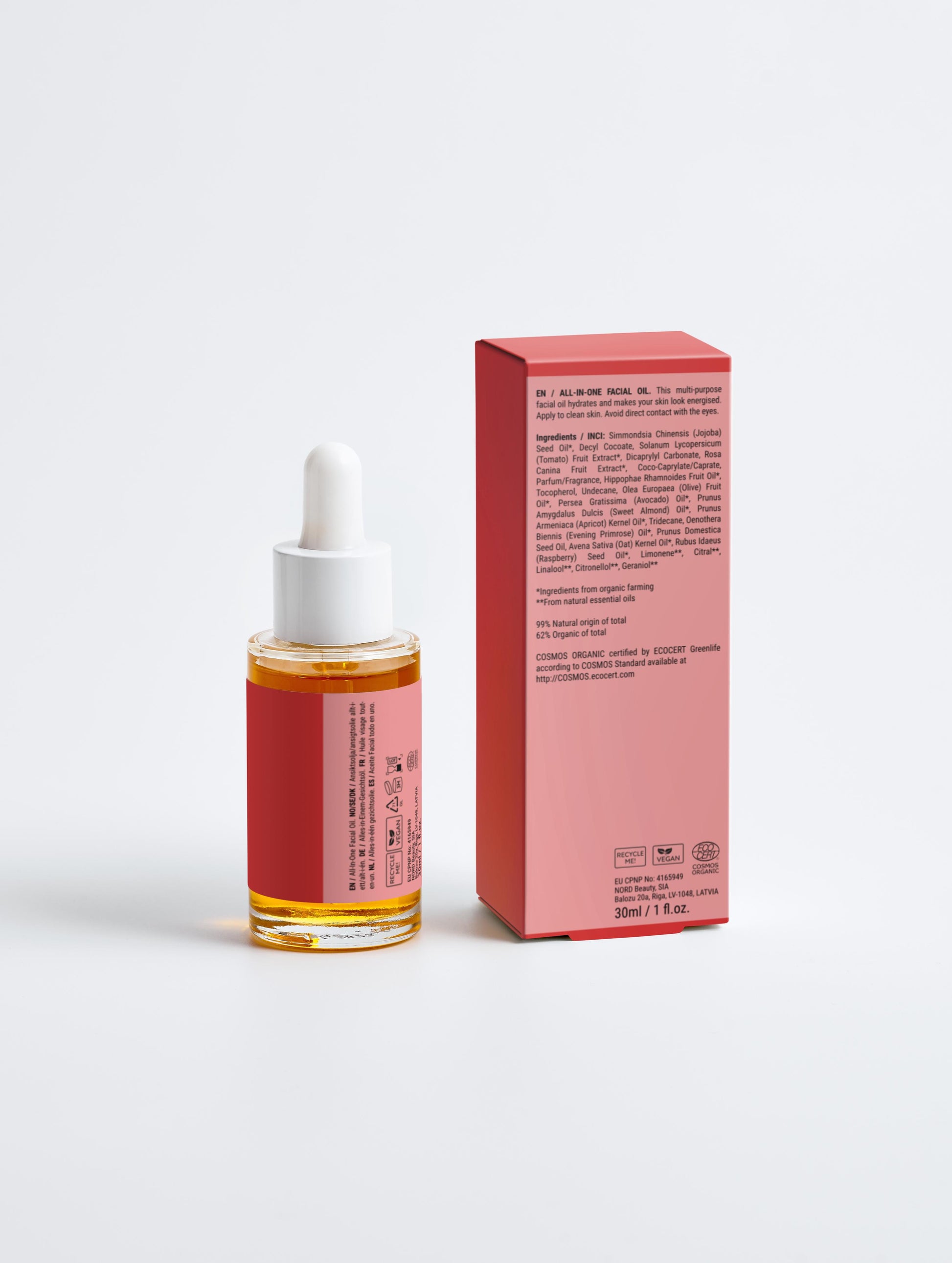 Aceite facial todo en uno 30ml - Fravè
