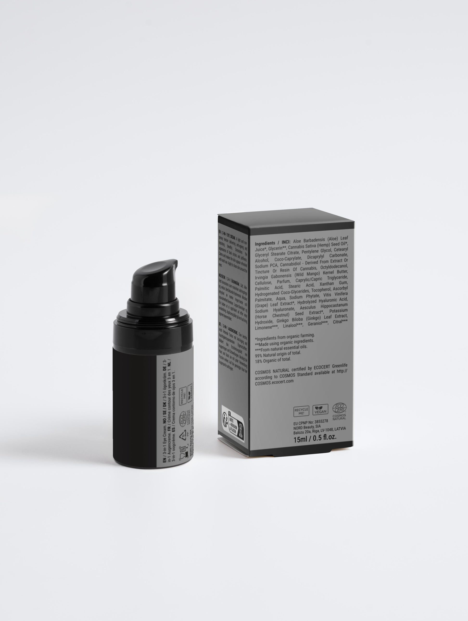 Crema para ojos 3 en 1 para hombres 15ml - Fravè