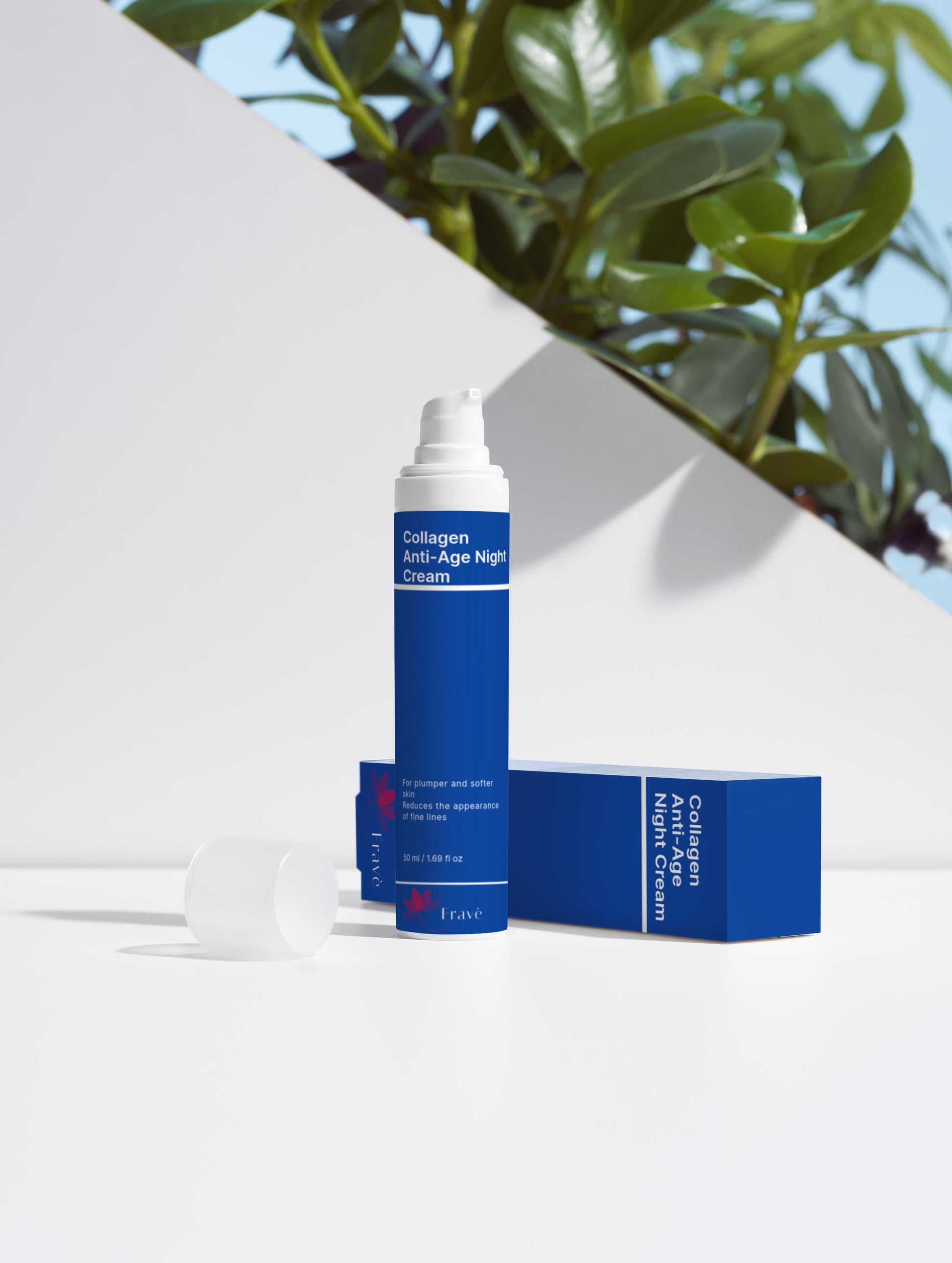 Crema de noche antiedad con colágeno 50ml - Fravè