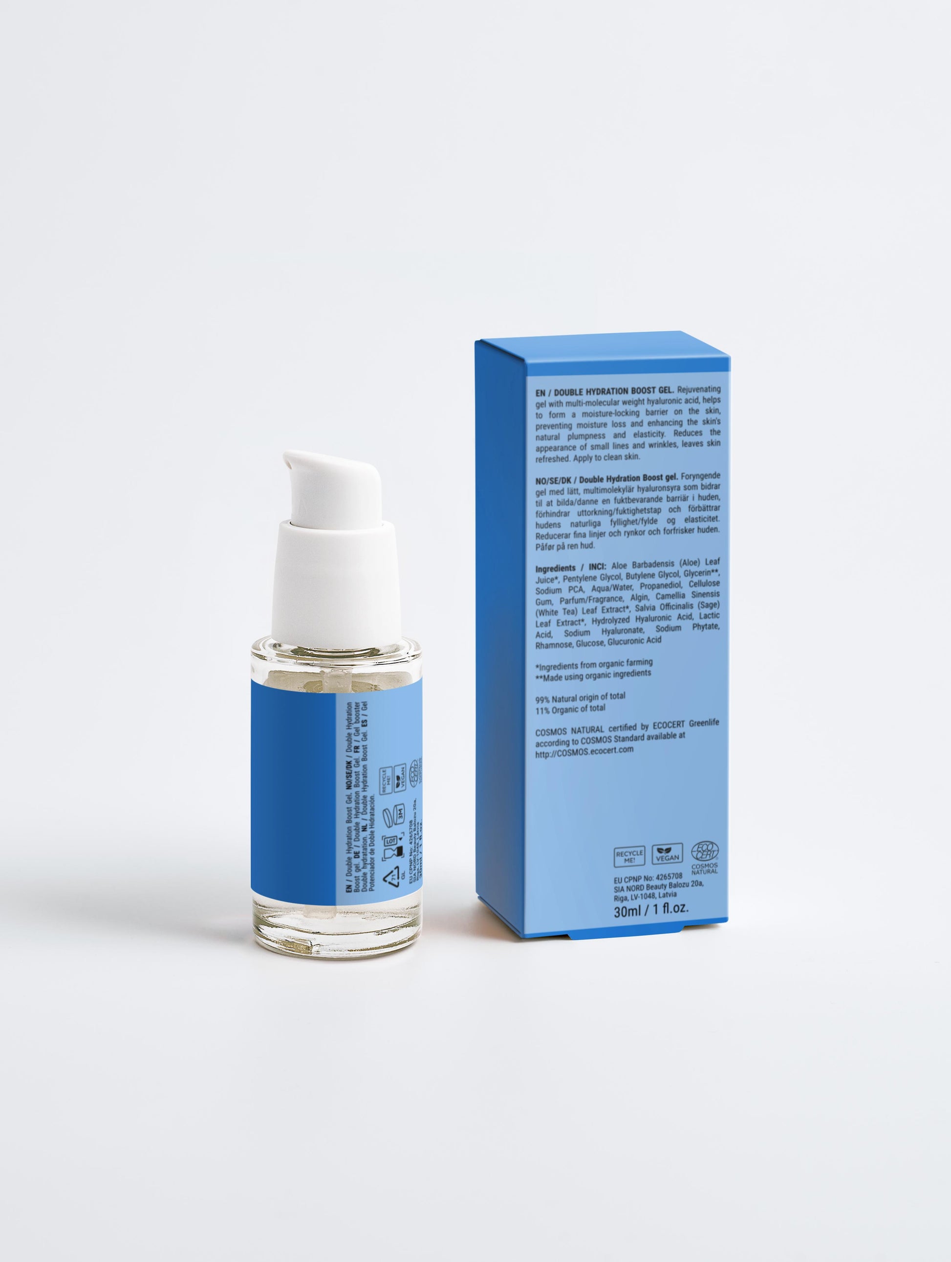 Gel doble hidratación Boost 30ml - Fravè