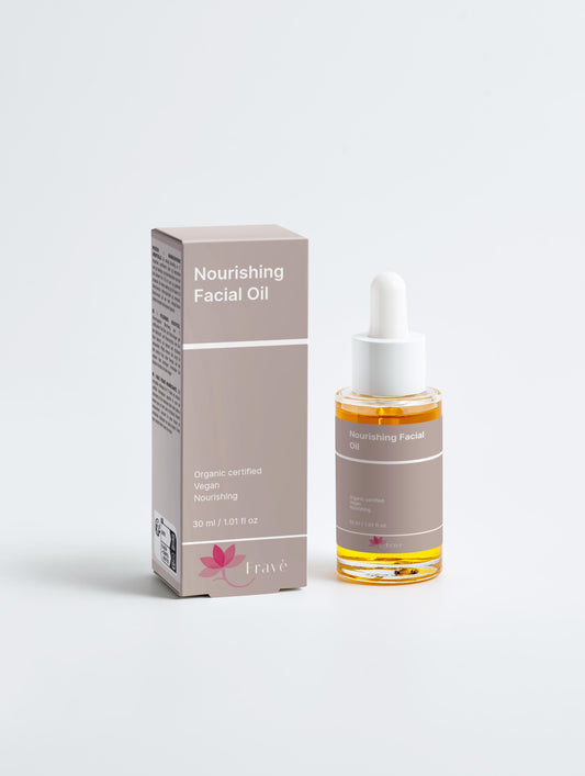 Nourishing facial oil with organic extracts 30ml