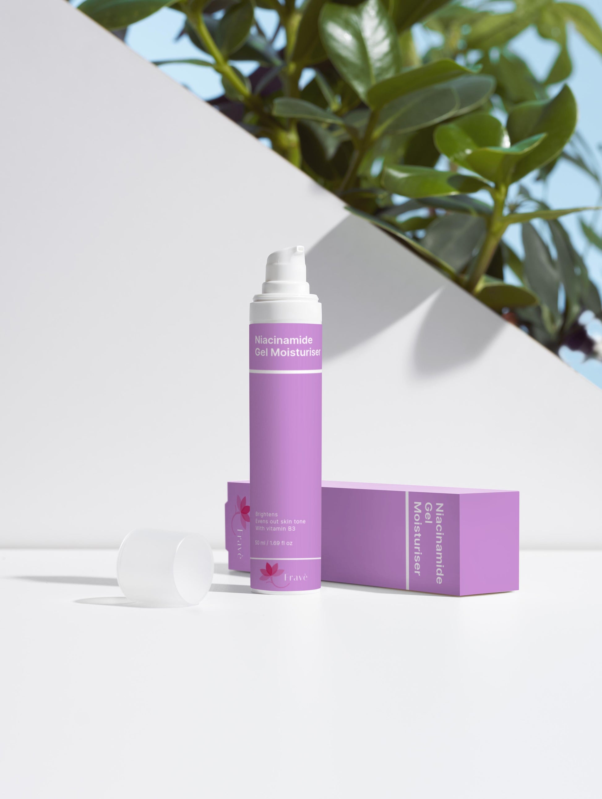 Gel hidratante de niacinamida 50ml - Fravè