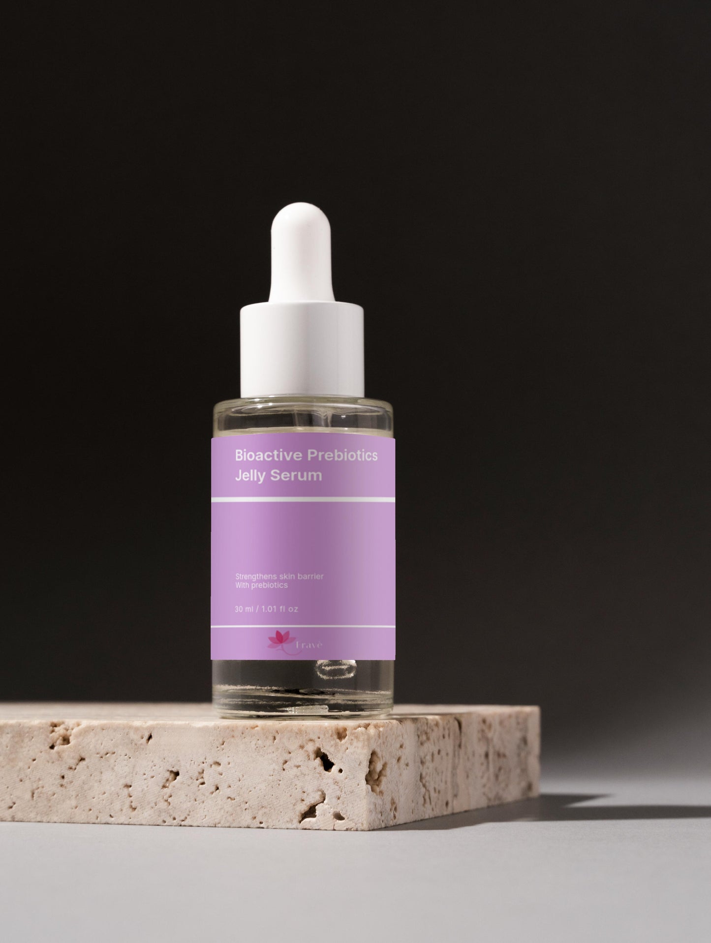Facial serum with prebiotics and hyaluronic acid 30ml