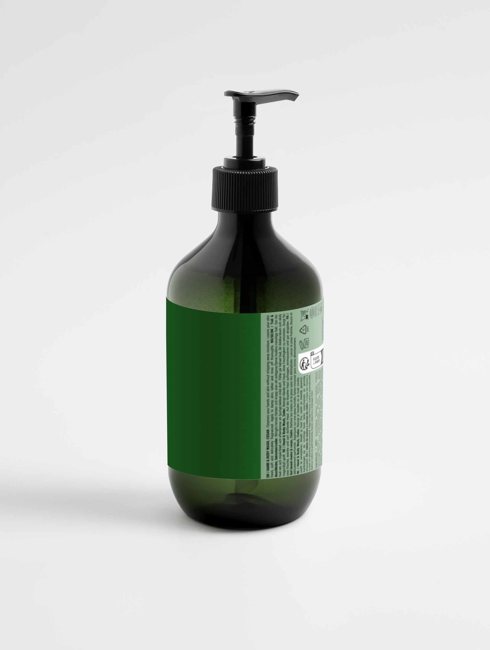 Jabón de manos y cuerpo, menta y cedro oscuro 490ml - Fravè