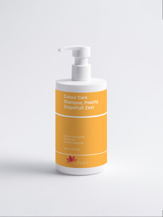 Champú para el cuidado del color con cáscara de pomelo y melocotón 400ml - Fravè