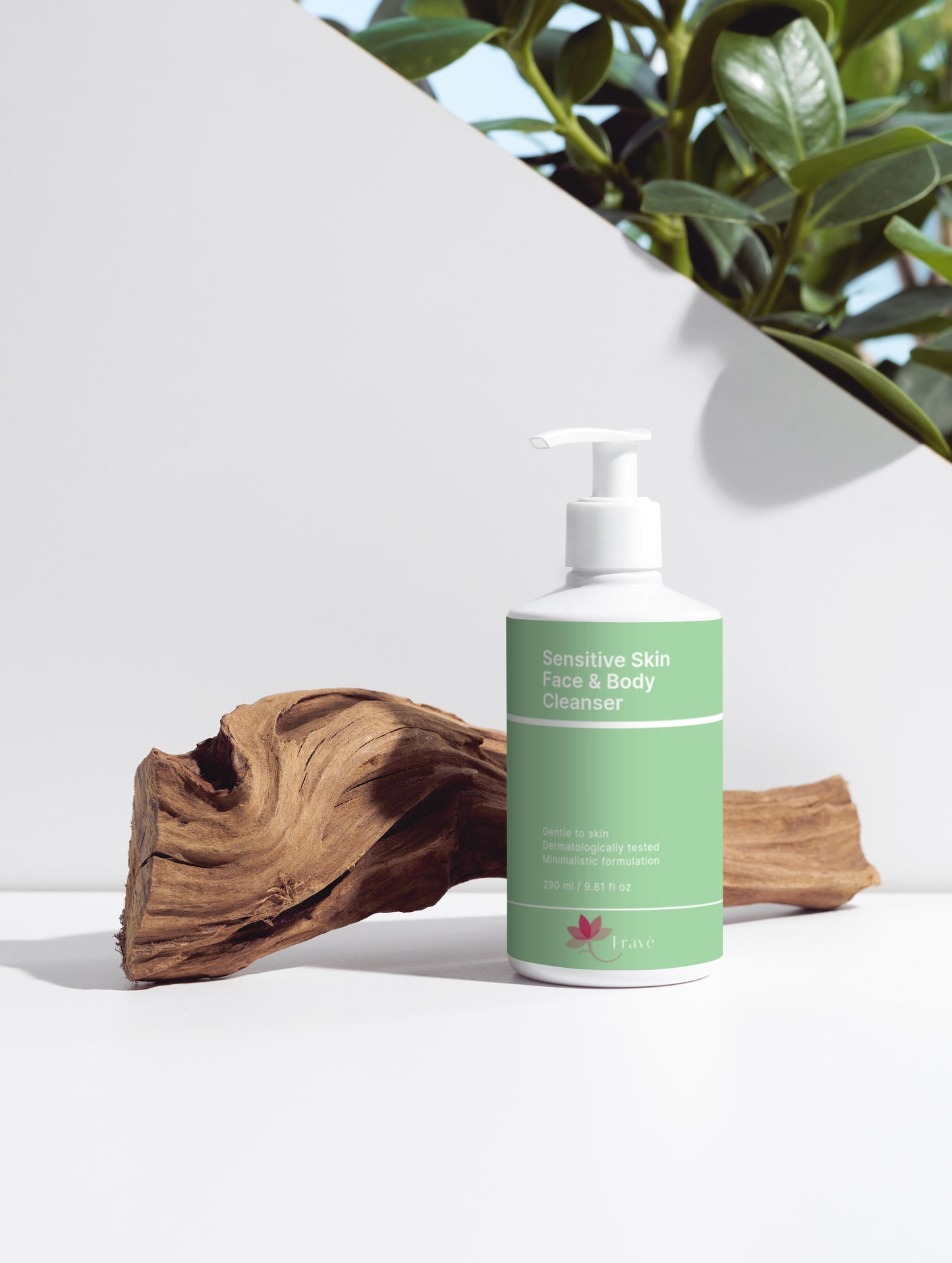 Limpiador facial y corporal para pieles sensibles 290ml - Fravè