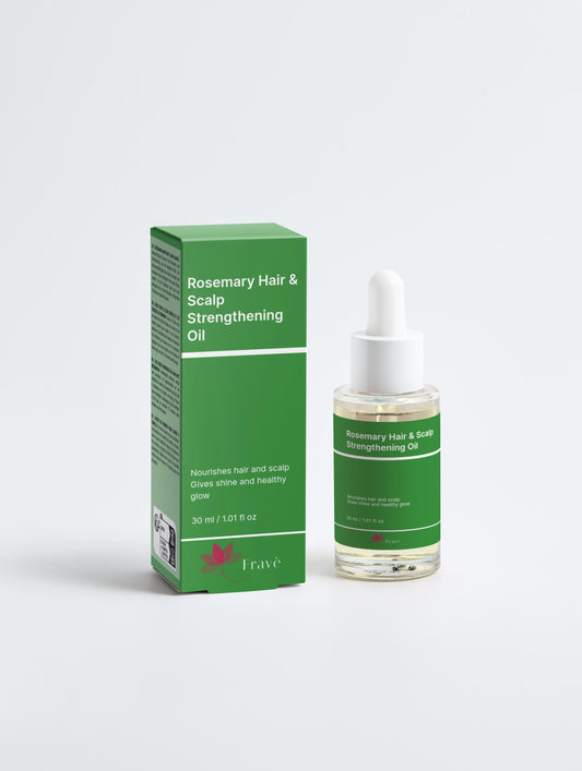 Rosemary Strengthening Oil for Hair and Scalp – Nourishment &amp; Shine 30ml