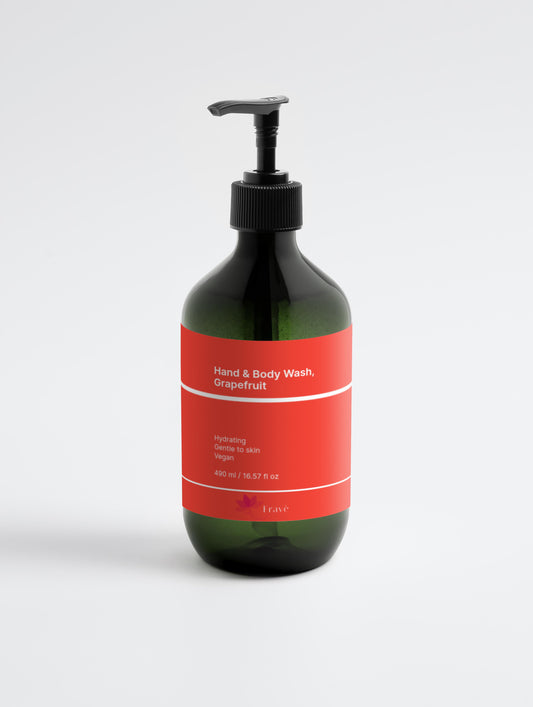 Jabón de manos y cuerpo, pomelo 490ml - Fravè