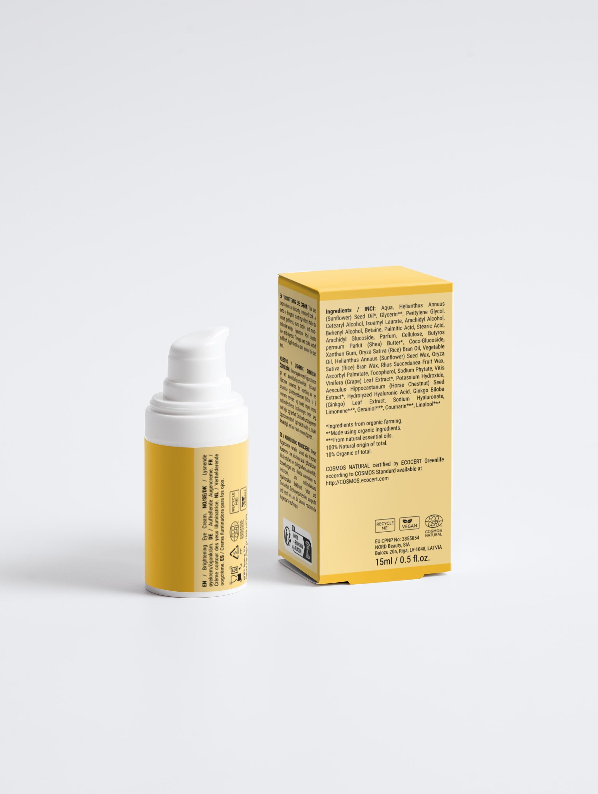 Crema iluminadora para ojos 15ml - Fravè
