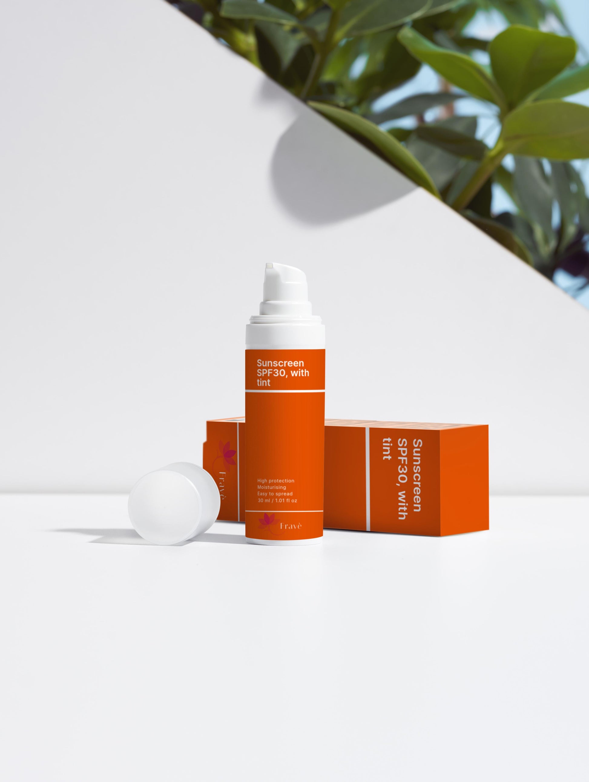 Protector solar FPS 30, con color 30ml - Fravè