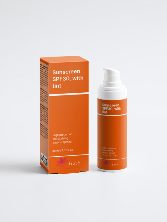 Protector solar FPS 30, con color 30ml - Fravè